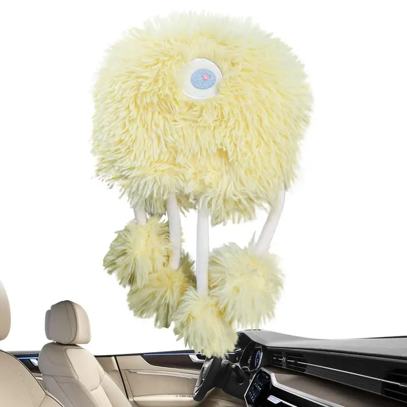 Car Tissue Box Soft Plush Hairy Cartoon Tissue Cover Napkin Holder Decorative Napkin Holder Paper Holder Boxes Car Accessories