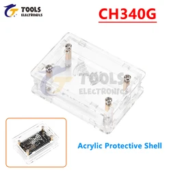 NodeMcu Lua ESP8266 CP2102 CH340G Iot Development Board Transparent Acrylic Protective Shell