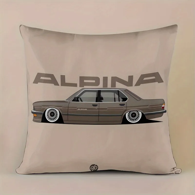 1pc Kawaii Anime Vintage Pillow Cover, Decor for Couch Bedroom Living Room, Without Pillow Inner