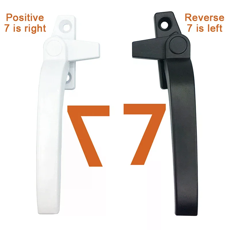 

Ручка двери и окна створки Тип 50, утолщенная ручка из алюминиевого сплава, твердая оконная ручка, 7-образная