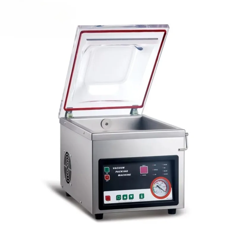 

DZ-260 Commercial semi-automatic desktop vacuum packaging machine Food packaging vacuum sealing machine