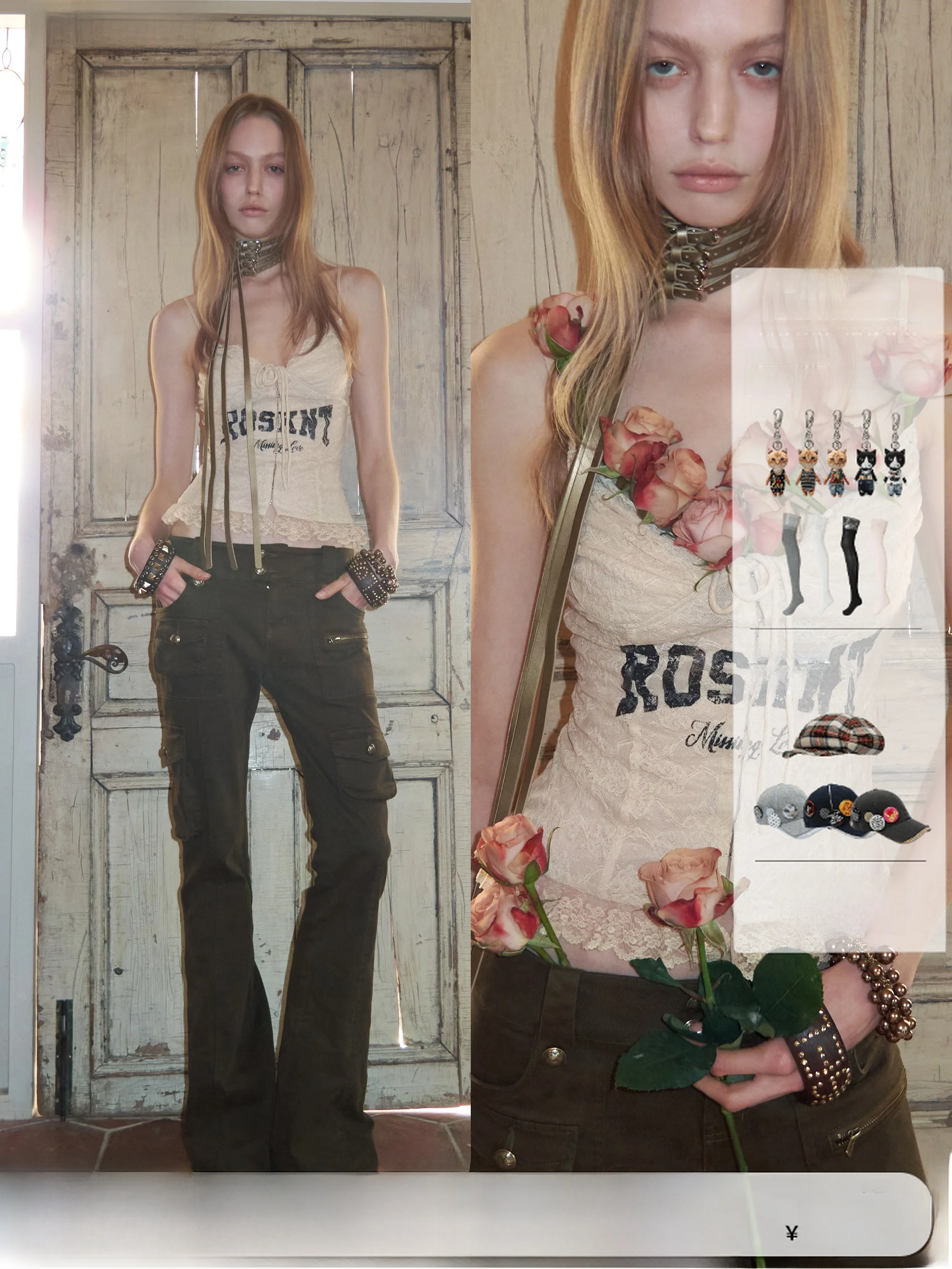 

JINN STUDIO Lace Letter Print Fibone Women's Tank Top Slimming Vest Strap Casual Sle Nylon Spandex ort Length