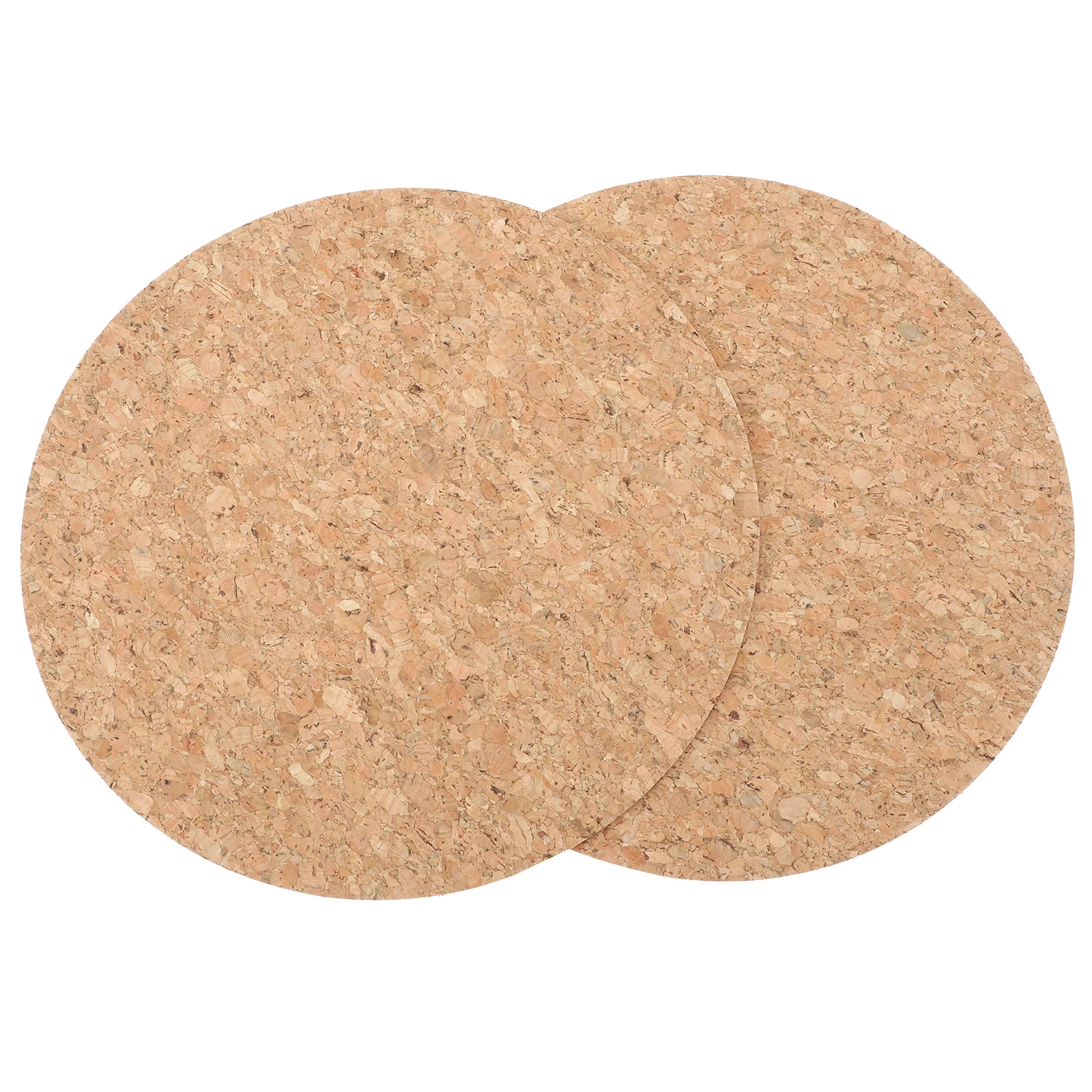 

2pcs Cork Mouse Pad Large Round Anti-fouling Comfortable Wrist Support Home Dormitory Office Small Mouse Pad Gaming Mat