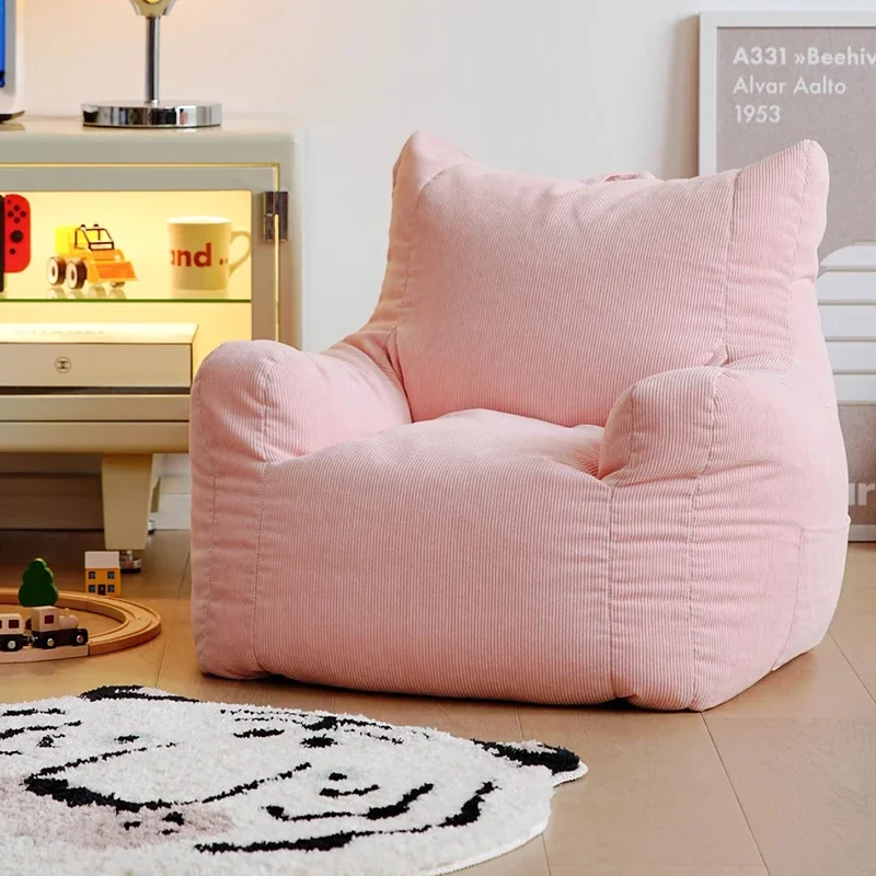 Malas anak anak anak-anak desain Sofa tiup kursi berlengan furnitur Pouf anak perempuan Sofa bersantai Canape Enfants tempat tidur Transformer JGY