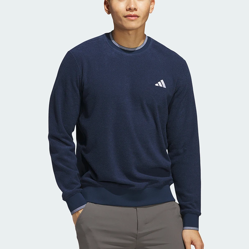 Adidas genuine Ultimate 365 new men's navy blue skin friendly sweatshirt JW1618