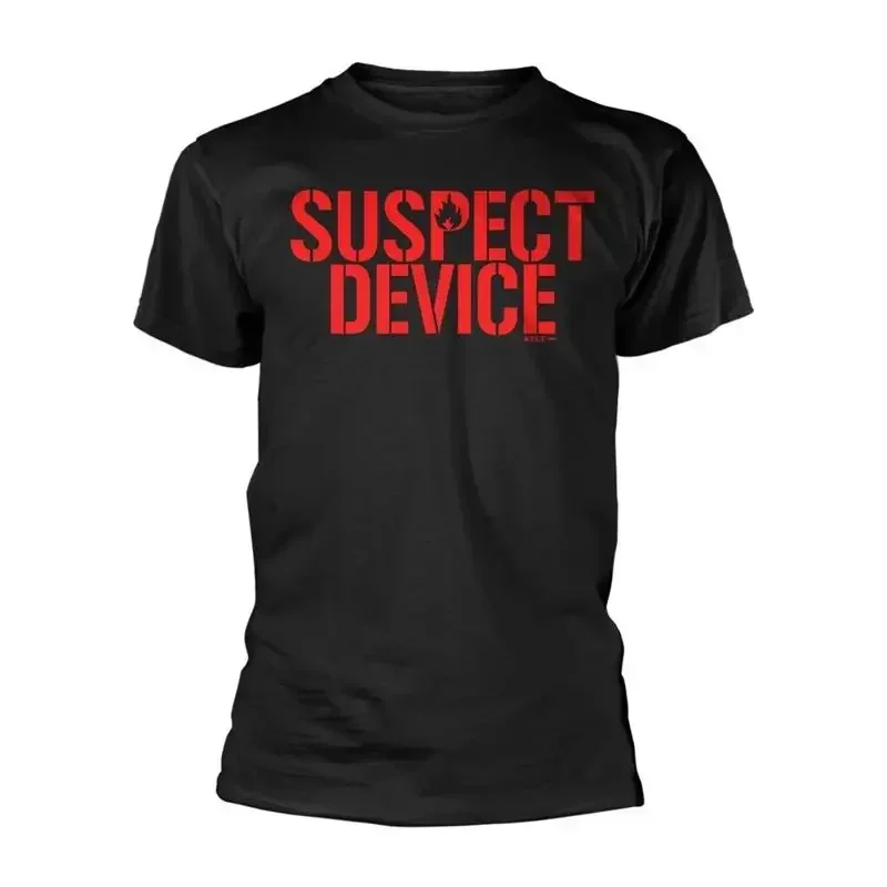 STIFF LITTLE FINGERS - SUSPECT DEVICE (BLACK) BLACK T-Shirt Small