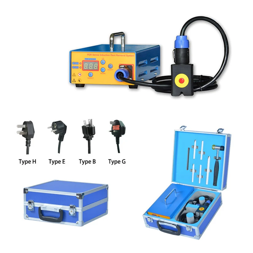 auto car dent removal welder dent remover hotbox 1000w paint less dent removal tools magnetic induction heater 110v 220V