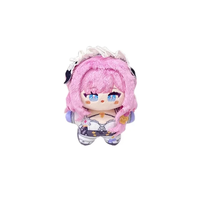 Anime Game Honkai Impact 3 Cosplay Theresa Apocalypse Elysia Soft Sitting Posture 12cm Knapsack Pendant Plush Keychain Gifts