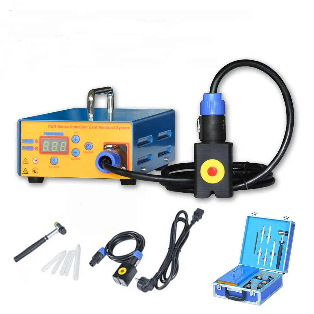Induction Heater Machine Hot Box Car Paintless Dent Removing Repair Tool Digital Screen Paintless Dent Restore Pulling Tool