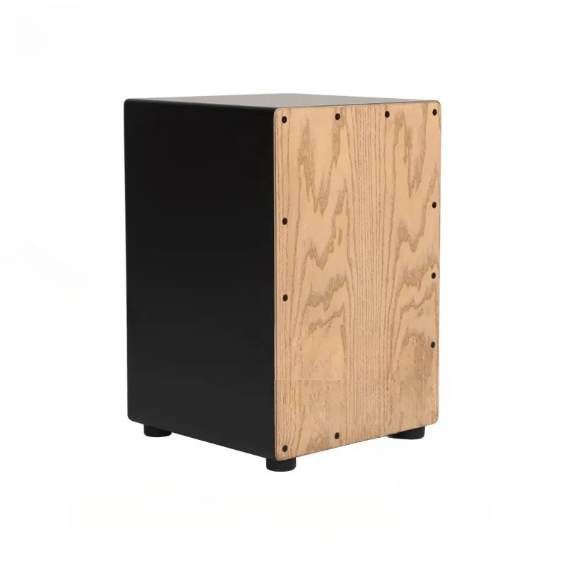 Percussion Wooden Box Drum, Tambourine Kahn Drum Kahon Drum Sitting Drum Beat Box