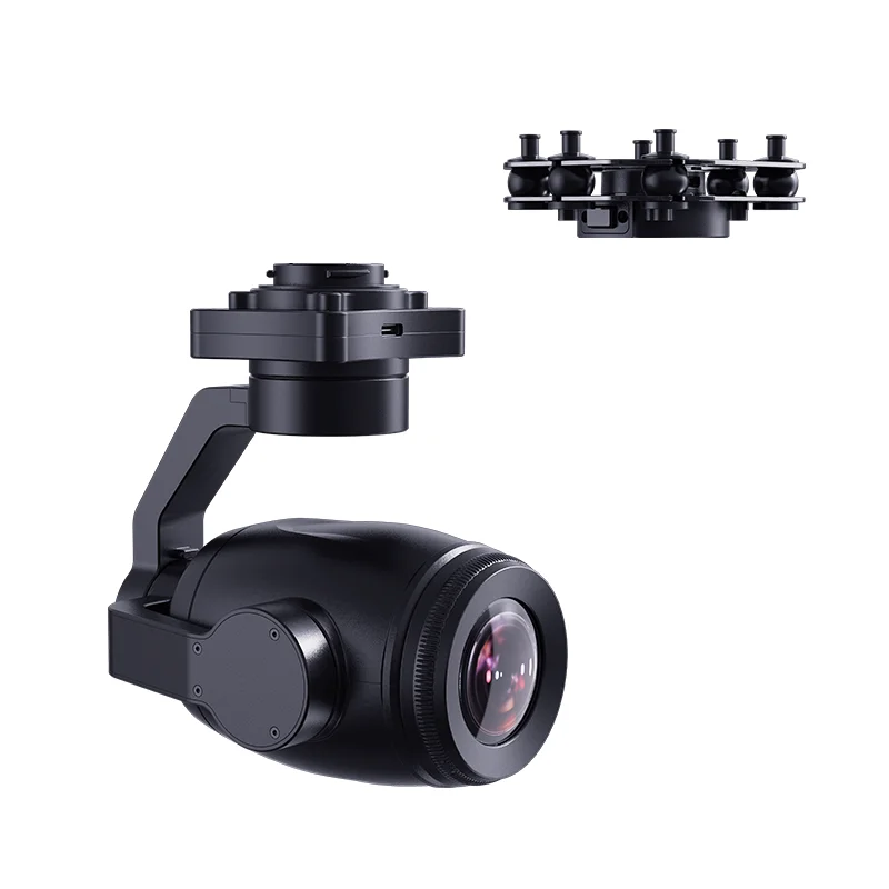 SIYI ZR30 4K 8MP Ultra HD 180X Hybrid 30X Optical Gimbal Camera with AI Smart Identify and Tracking 1/2.7 Sensor