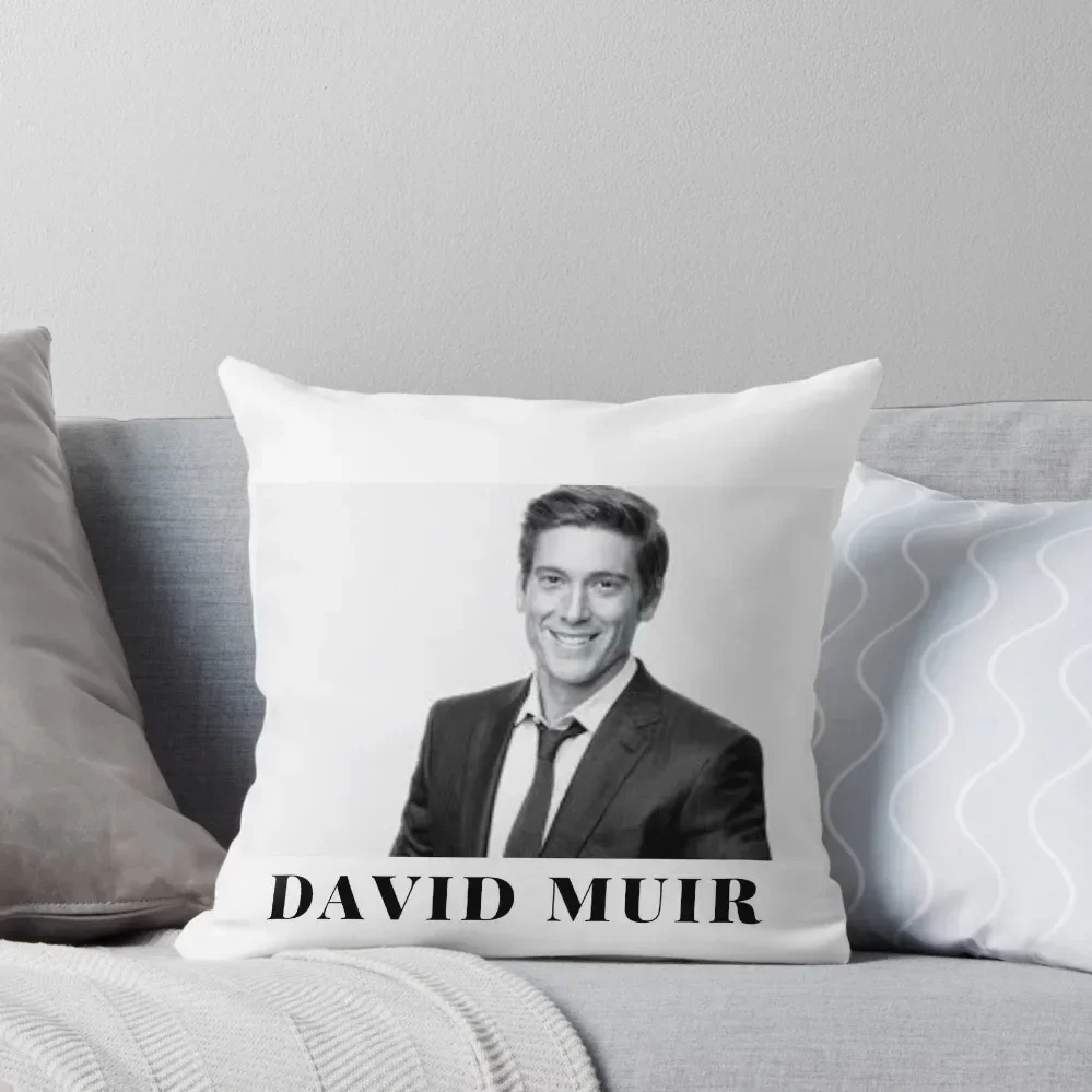 David Muir Throw Pillow Pillowcases Bed Cushions Throw Pillow Decorative pillow case christmas cushions covers