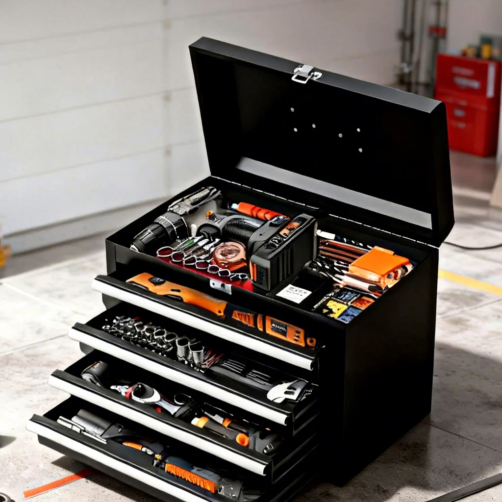 

Special Large Capacity Multifunctional Tool Box Portable Handheld Auto Repair Workshop Storage Metal Portable Auto RepairATV&UTV