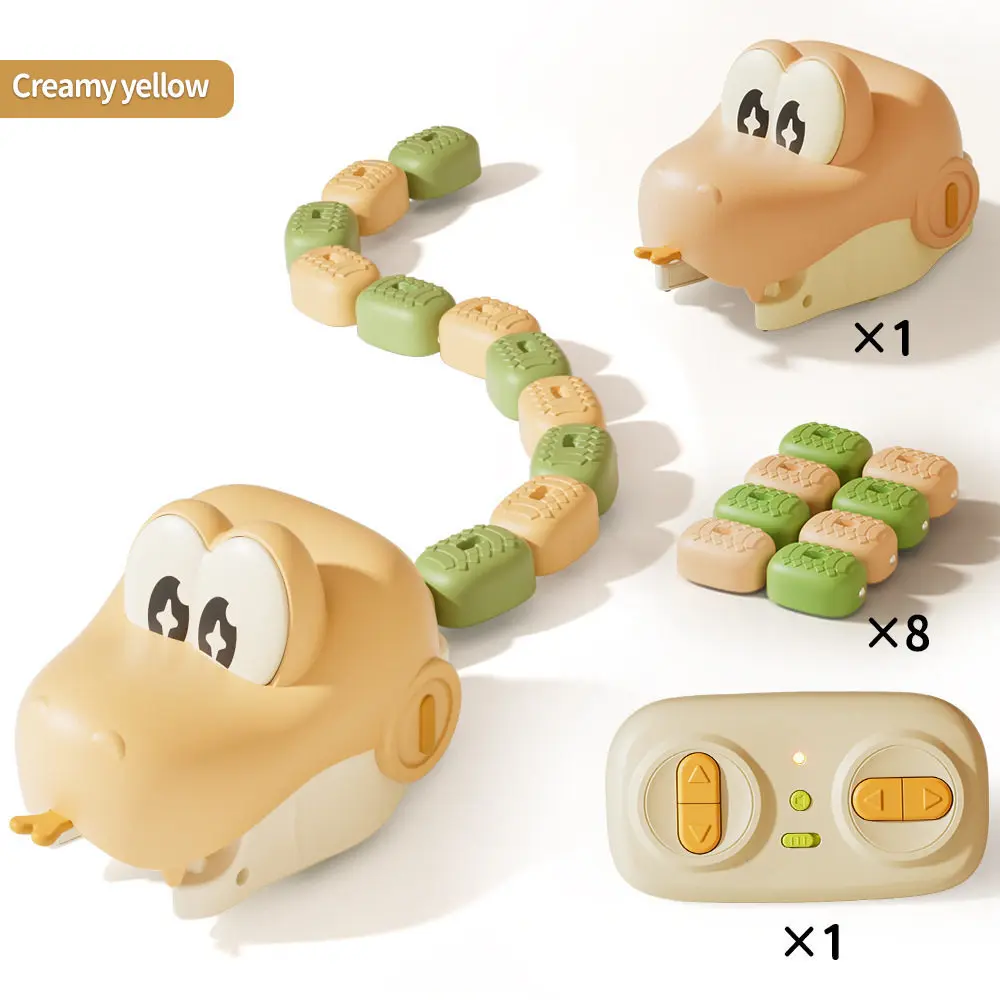 Fire RC Magnetic Greedy Snake Car Remote Control Double Battle Toy Parent Child Interaction Greedy Bean Puzzle Birthday Gift view 6