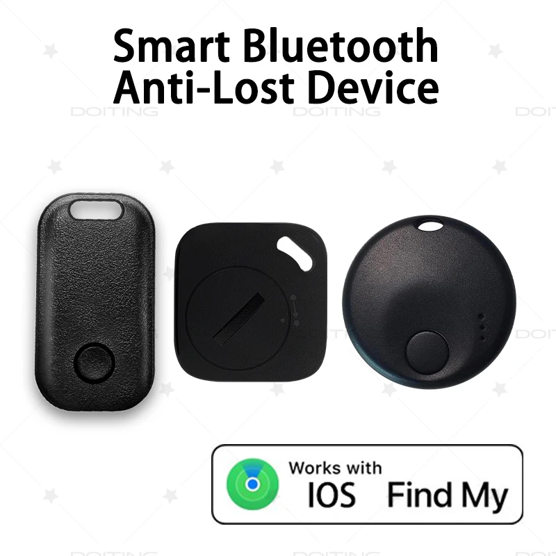 MINI 2024 Bluetooth GPS Locator Works With iOS Find My Siri Smart Tracker Anti-lost Devices Wallet important item