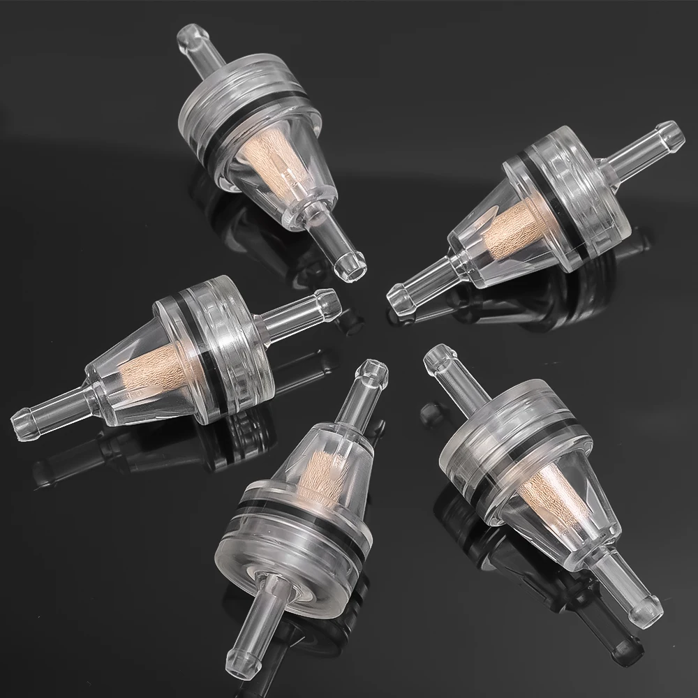 Motorcycle Universal Transparent Modified Gasoline Filter Snowmobile Dirt Bike ATV Accessories Gasoline Line Fuel Filter