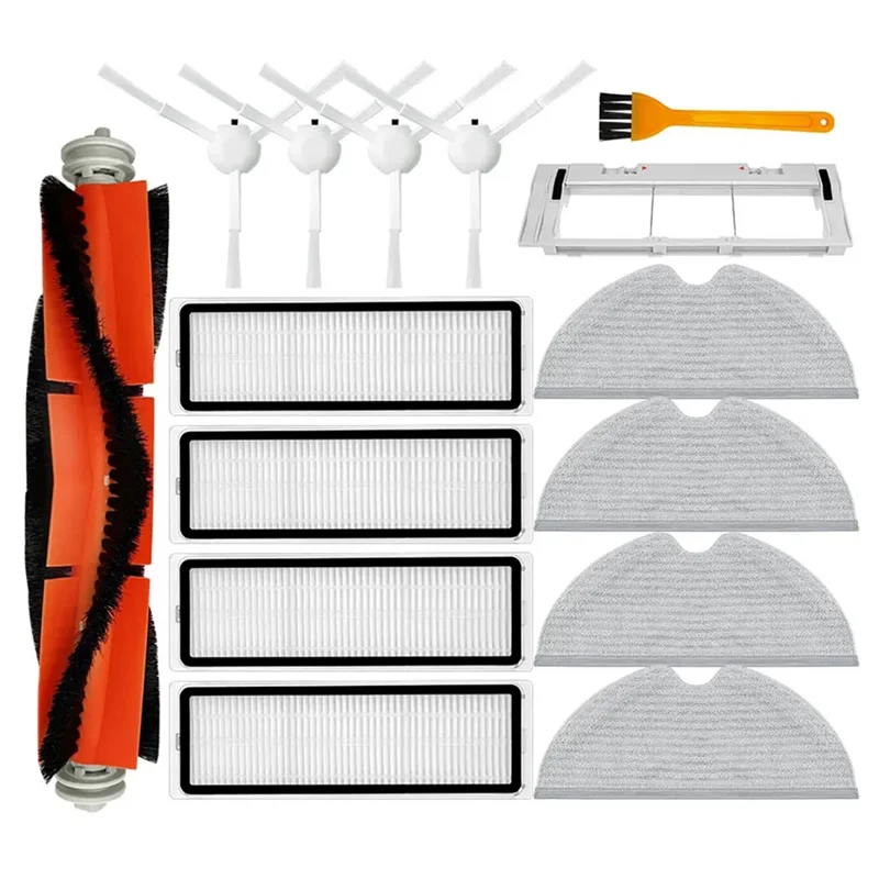ABKR-основная боковая щетка Hepa-фильтр, швабра, тряпка, тканевый чехол, аксессуары для бытовой техники, как показано на рисунке для робота-пылесоса Xiaomi Dreame F9