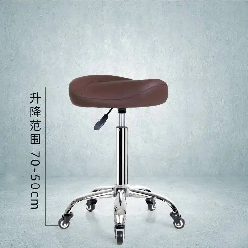 

Tattoo Wheel Barber Chairs Swivel Ergonomic Manicure Cosmetic Barber Chairs Beauty Hairdressing Cadeira Salon Furniture MR50BC