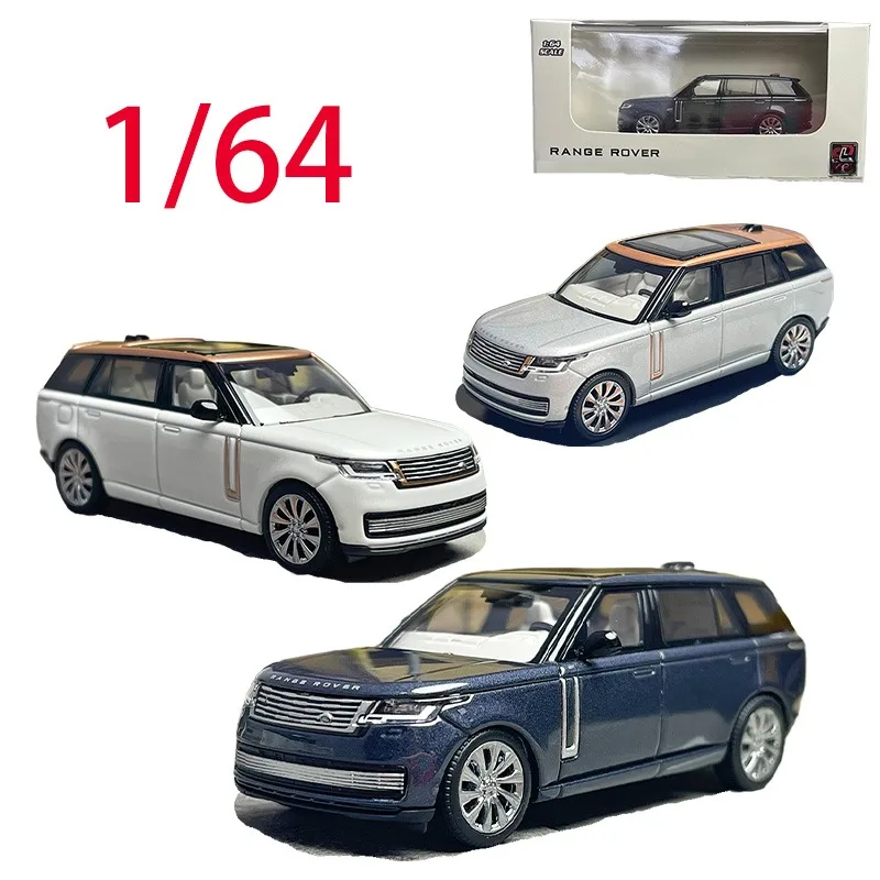 

LCD Diecast 1/64 Scale Land Rover Alloy Car Model Range Rover 2022 Play Vehicles Toys for Boys Original Box Collection