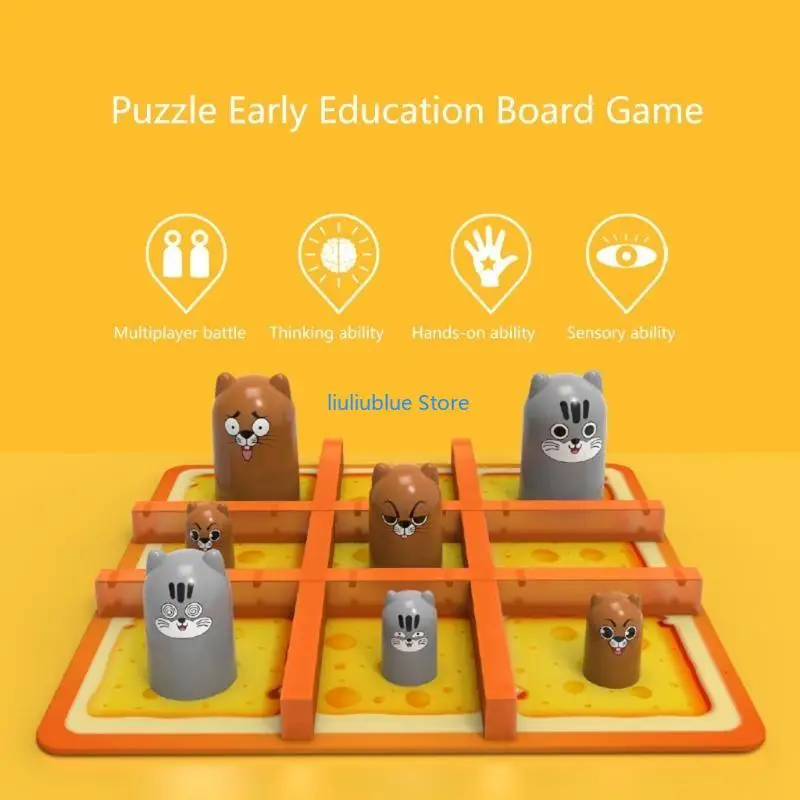 Sensory Toy Teaser Strategy Layout Game Board Toy for Teens Kid 62CF