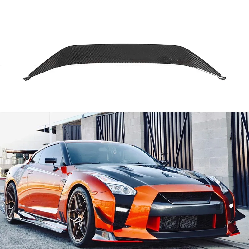 

OEM Стиль Facelift углеродное волокно Передняя решетка для GTR R35 DBA