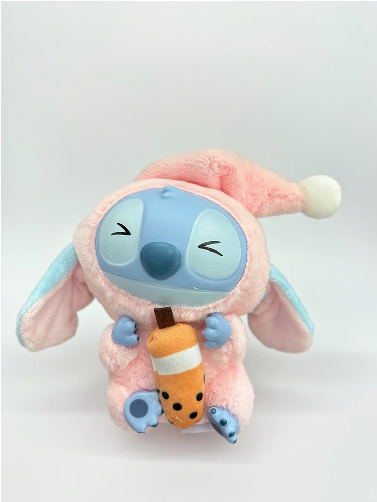 ديزني جديد غرزة أكل بعض شيء قبل النوم سلسلة الفينيل صندوق أعمى حقيبة قلادة لطيف أفخم دمية صندوق غامض لعبة هدايا عيد الميلاد