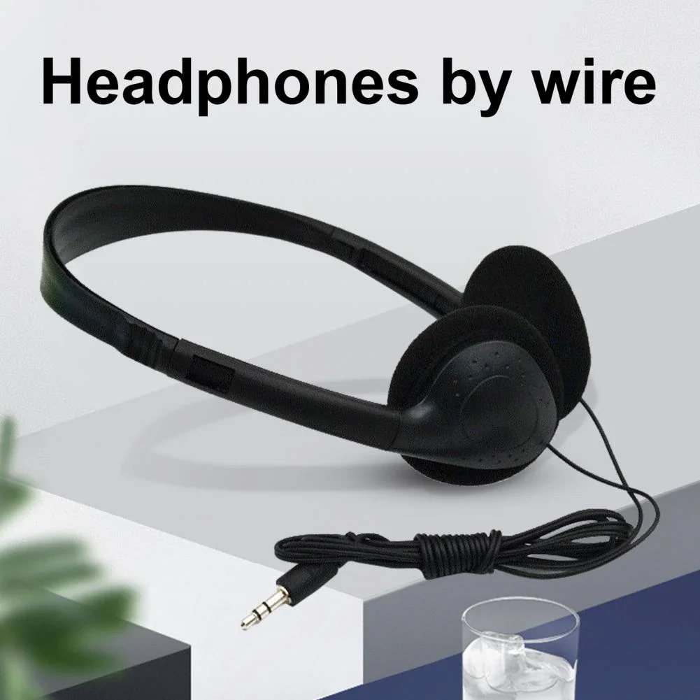 Comfortable Wearing Noise Reduction ABS Portable Headphone Wired Headset Earbud Stereo 3.5mm Clear Gaming for Gamer audifonos