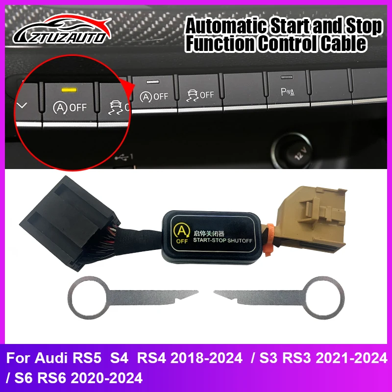 Auto Start Stop Engine Smart off Canceller Delete Eliminator Disabler Device Control Plug for Audi S3 RS3 S4 RS4 RS5 S6 RS6