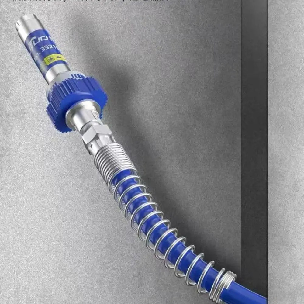 Lock Clamp Type Grease Gun Coupler Quick Release High-Pressure Grease Mouth Adapter M6/M8/M10 Lubricant Tip