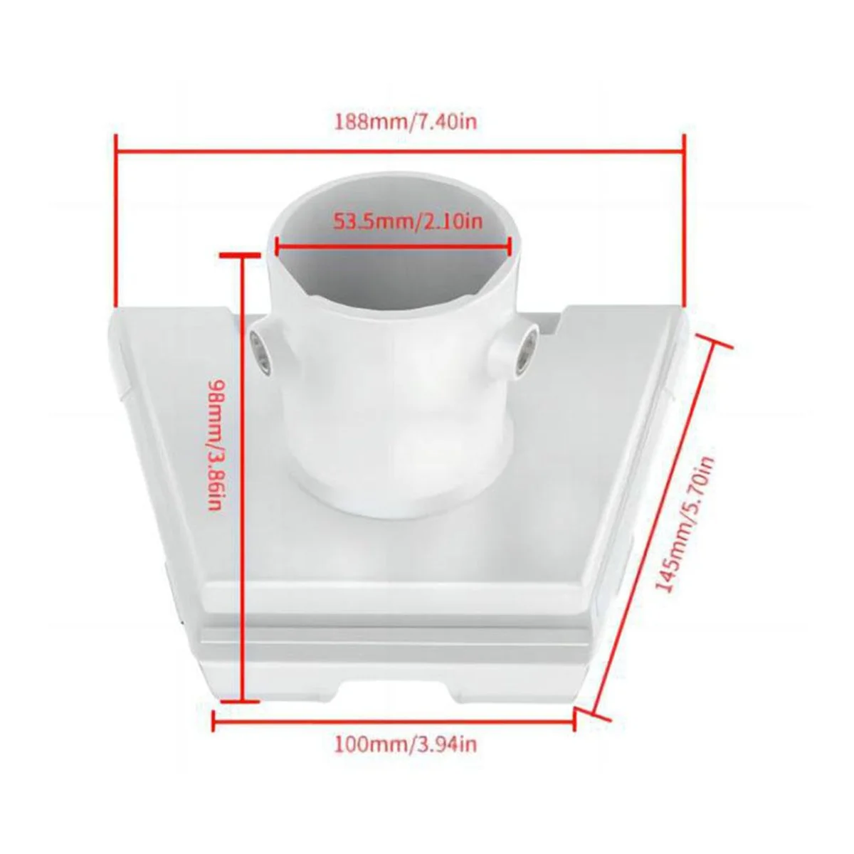 1set for StarLink Gen3 Roof Wall Mount Wall Installed Connecting Rod Mount,Roof Adapter Holder Metals Connector(A)