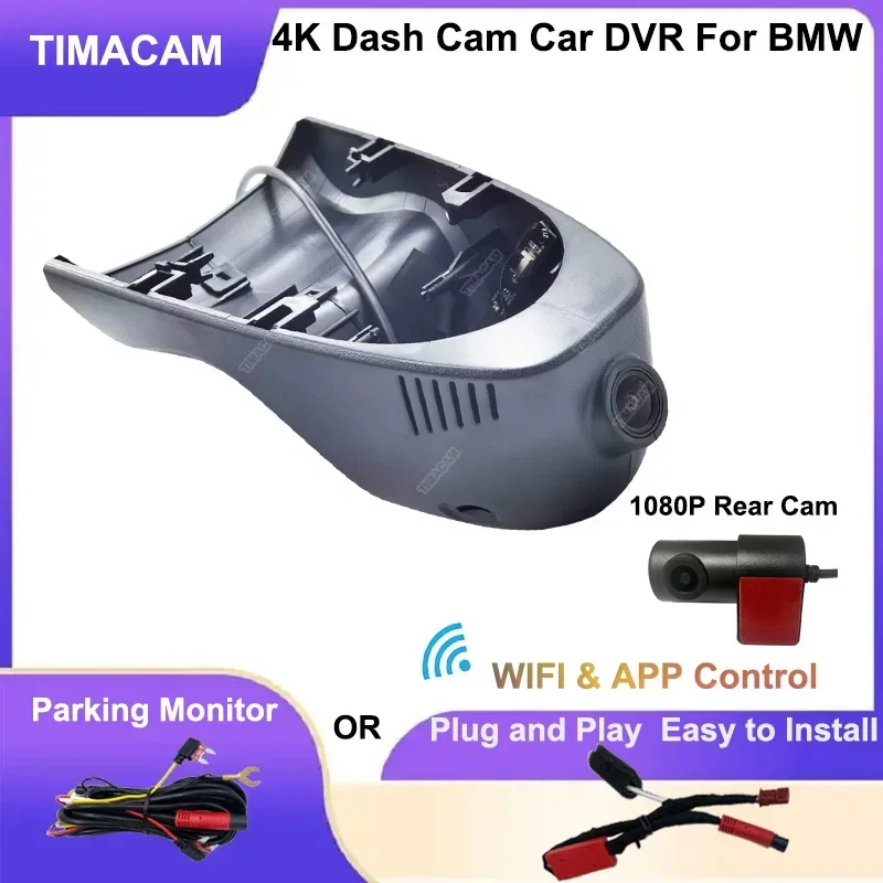 4K 2160P Car DVR Dash Cam Front and Rear Camera for BMW MINI Countryman CLUBMAN F54 F55 F60 F56 F57 JCW F54 F56 F57 2015-2023