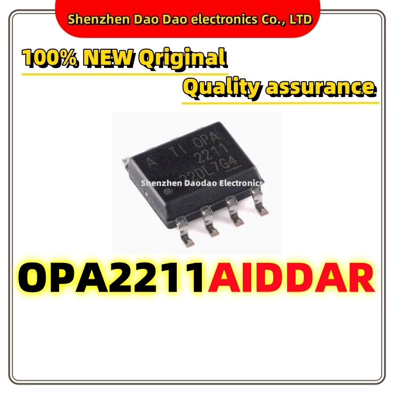 OPA2211AIDDAR OPA2211 OPA2211AIDDA SOP-8 Low power precision operational amplifier chip IC new original