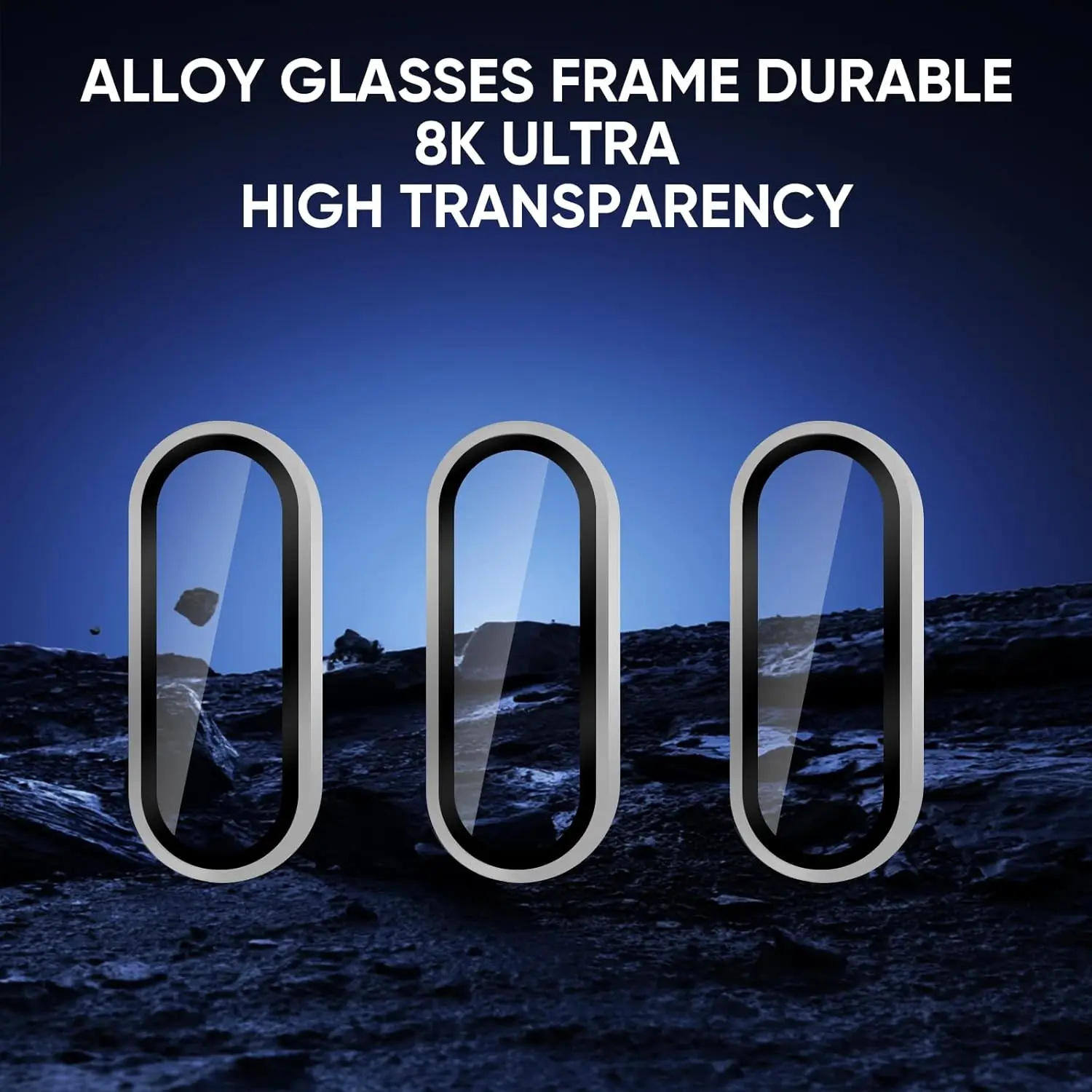Camera Lens Protector for Meta Quest 3 Tempered Glass Lens Cover Anti-scratch Len Protective Films for Meta Quest3 Accessories