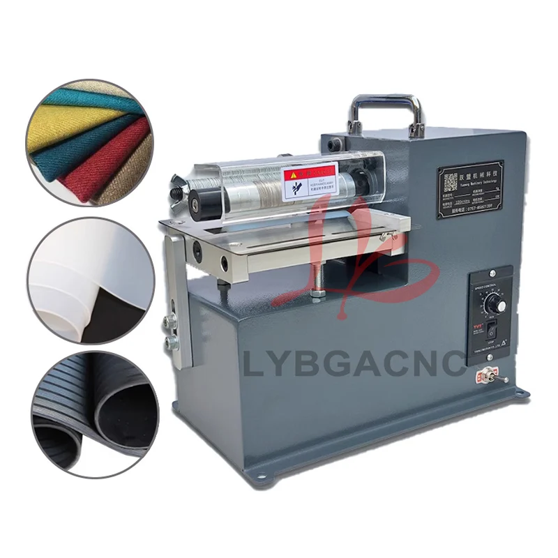 Multi-purpose leather slitting machine Belt rubber fabric sponge fabric slitting machine Straight cutting machine Cutting width