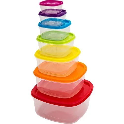 Recipiente de almacenamiento cuadrado,