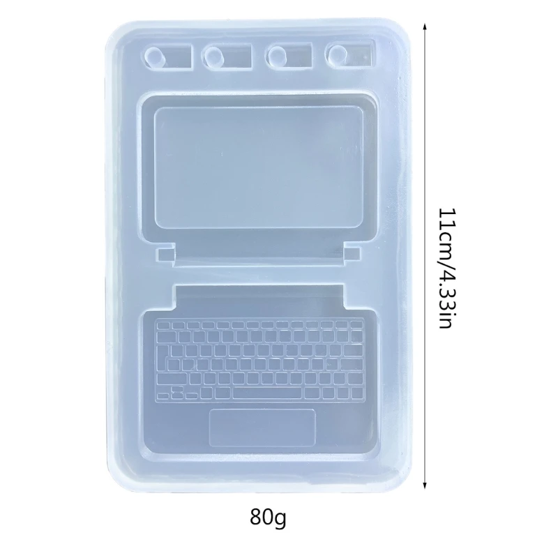 Resin Shaker Molds Silicone Resin Casting Molds Epoxy Quicksand Molds for DIY Pendant Charms Jewelry Making Accessories