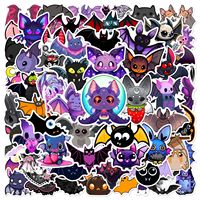 60Pcs Cartoon Bat Graffiti Stickers Luggage Guitar Skateboarding Motorcycle Helmet Stickers Non Repeating