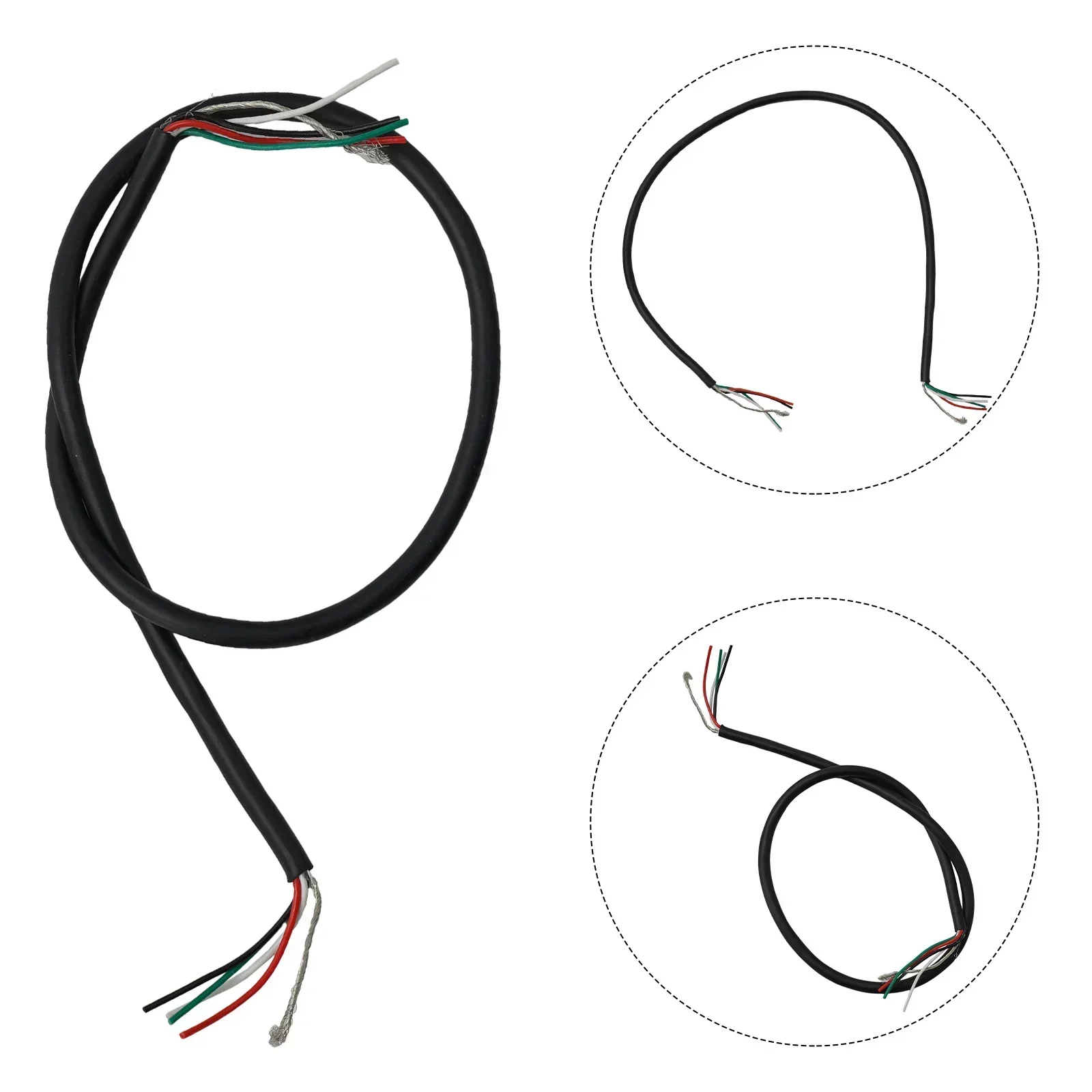 1PC Guitar Circuit Hookup Wiring Shielded Wire 4 Conductor Pickup Replacement Cable Music Electric Guitar Accessories