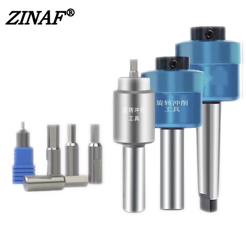 HSS-CO CT16 Extended rotary Hexagon socket punch rotary broach Punch Bit Punching Tool Holder Rotated Blanking Cutter Coating