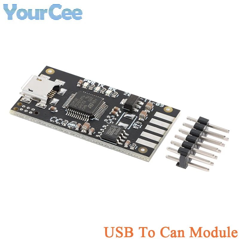 2pcs/1pc USB To Can Debugging Assistant Bus Conversion Board Module Analyzer 5V for CANdleLight