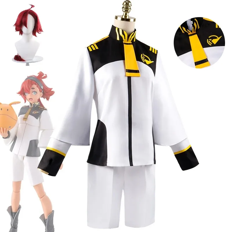 Bear's Den Anime Mobile Suit Gundam The Witch From Suletta Mercury Miorine Rembran Cosplay Costume Halloween R New 2025