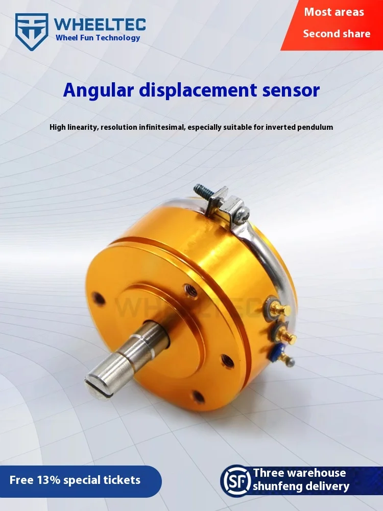 

WDD35D4 angle sensor angular displacement inverted pendulum linear value 0.1% conductive plastic potentiometer 5k resistance