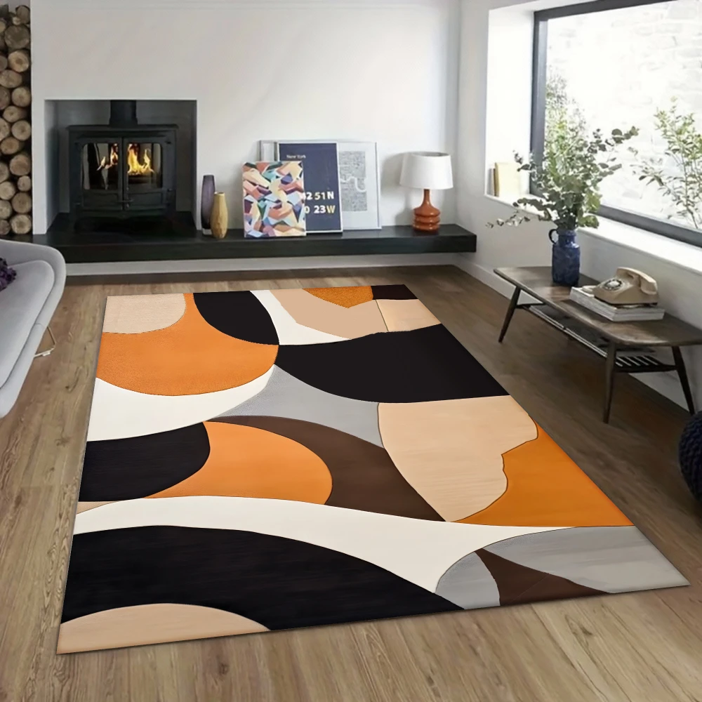 نمط بسيط اللون حجب السجاد غرفة المعيشة لينة Floormat آلة قابل للغسل سهلة لتنظيف السجاد غرفة نوم المضادة للانزلاق البساط هدية