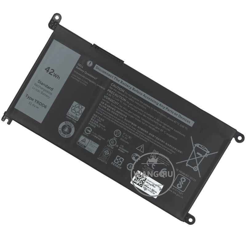 Imagem -05 - Bateria do Portátil para Dell Latitude Dell Latitude 3300 3310 3400 3500 Vostro 3401 3501 5490 5590 5481 5581 5490 5590 Yrdd6