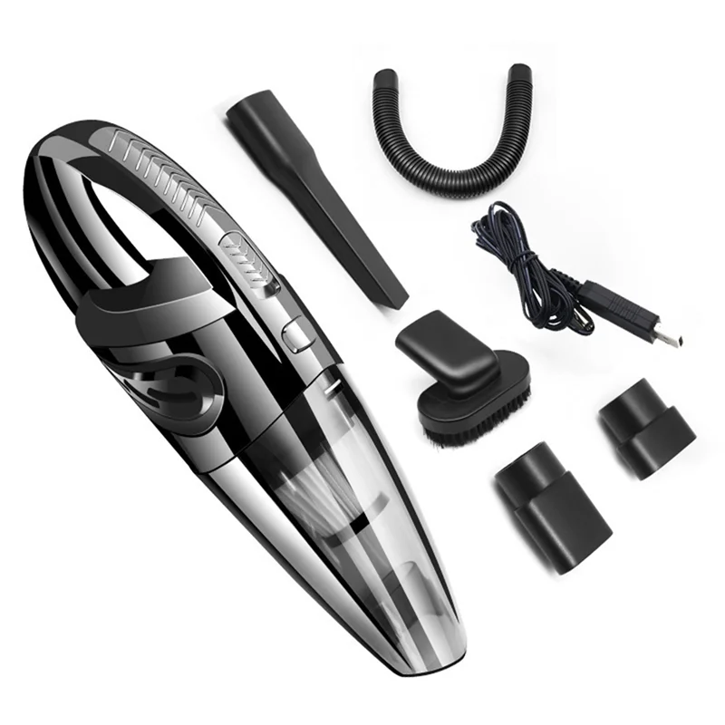 Rechargeable Handheld Vacuum Cleaner Powerful Cyclone Suction Ideal For Car, Home & Pet Hair-A70Z