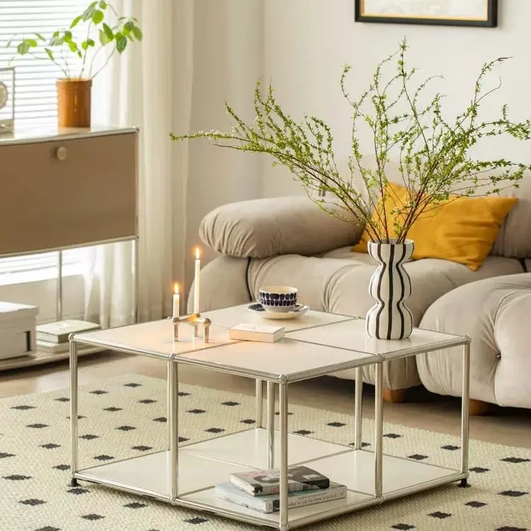 Living room home medieval ins wind edge few light luxury modern square module combination