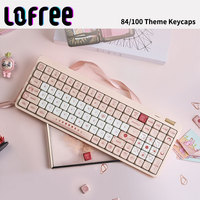 Lofree Xiaoshun Themed Keycap for 84/100-Key Low-Profile Mechanical Keyboard PBT Dye-Sublimated Oil-Resistant Keycap Set
