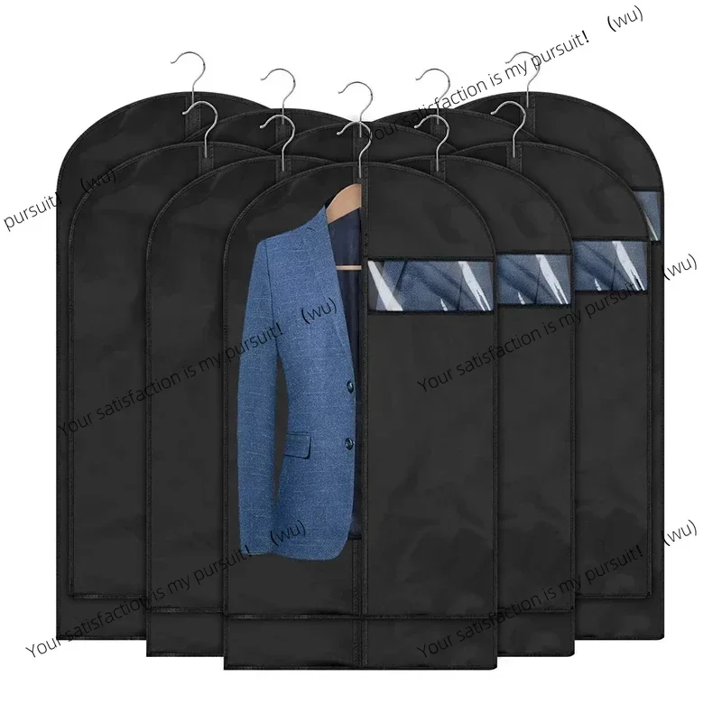 Dust cover jacket suit dress protective bag, hanging clothing bag, wardrobe finishing bag