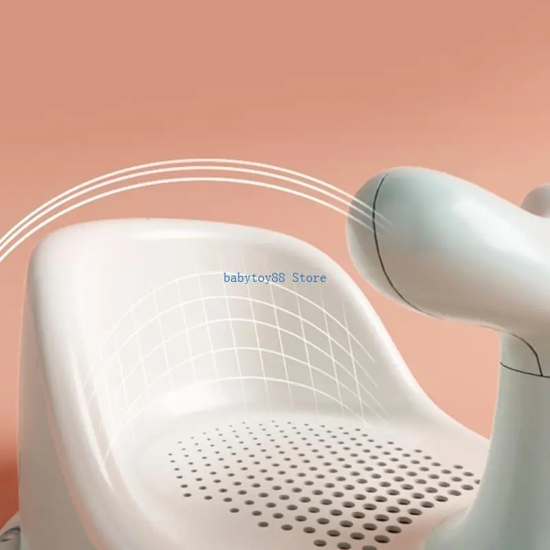 Suporte para banheira Y4UD com ventosas Assento banho para bebês para crianças pequenas