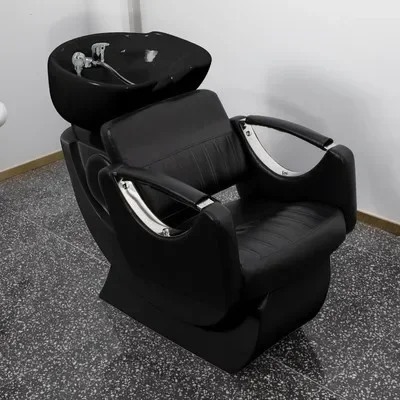 Barber Shop Sitting Hair-Washing Chair Japanese Household Salon Shampoo Bed Shampoo Chair for Hair Flushing